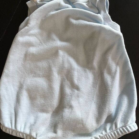 Vintage HT boys one piece romper suit snap sailor style sz 18 mos bears - Picture 4 of 4